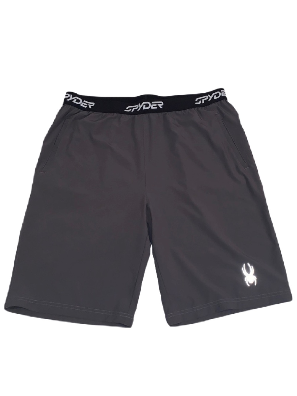 Spyder Alpine Shorts Mens Size L Black Athletic Active Stretch Lightweight EUC
